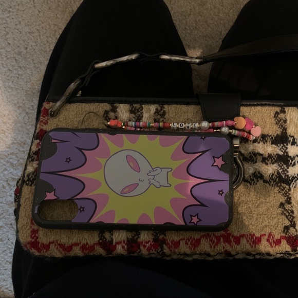 Burberry Wool Nova Check 'Mastaire' Small Shoulder Bag - Picture 14 of 14